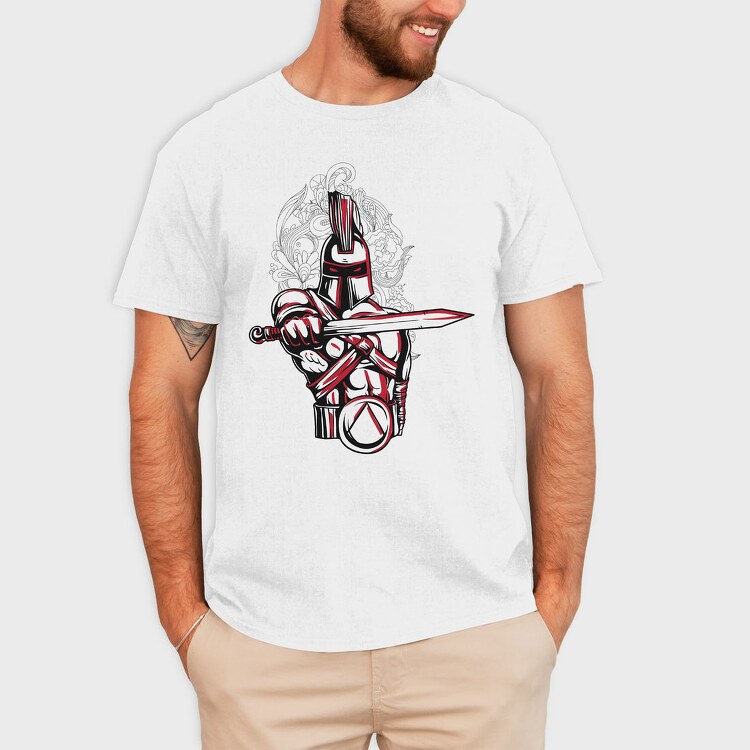 Spartan Warrior Sword, Tricou Barbati (Unisex)