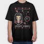 Pixel Elf Sweater, Tricou Oversize Barbati (Unisex)