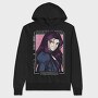 Purple Eyes Mystery, Hanorac Oversize Barbati (Unisex)