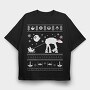 Red Arrow Symbol, Tricou Oversize Barbati (Unisex)