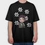 Punk Rock Chic, Tricou Oversize Barbati (Unisex)