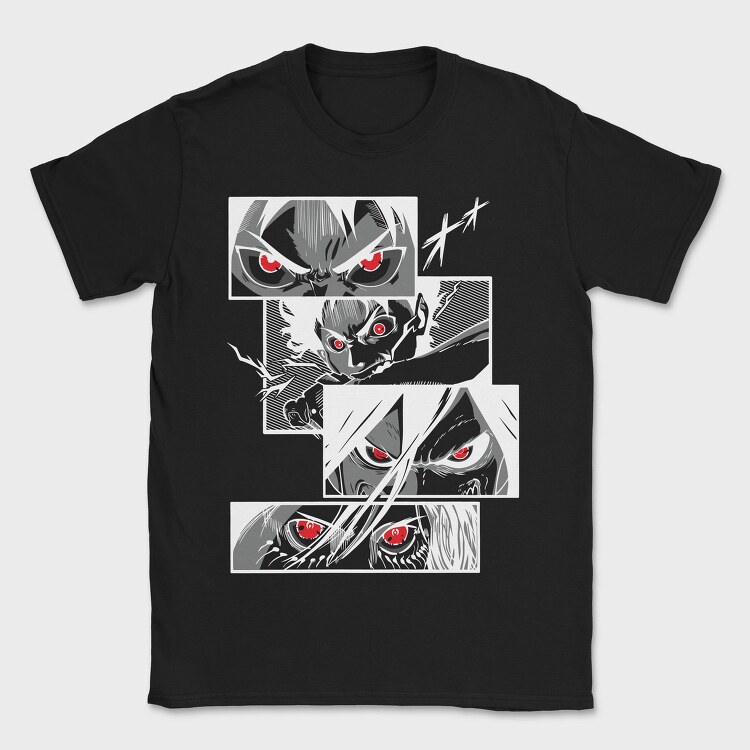 Red Eyes Roar, Tricou Barbati (Unisex)