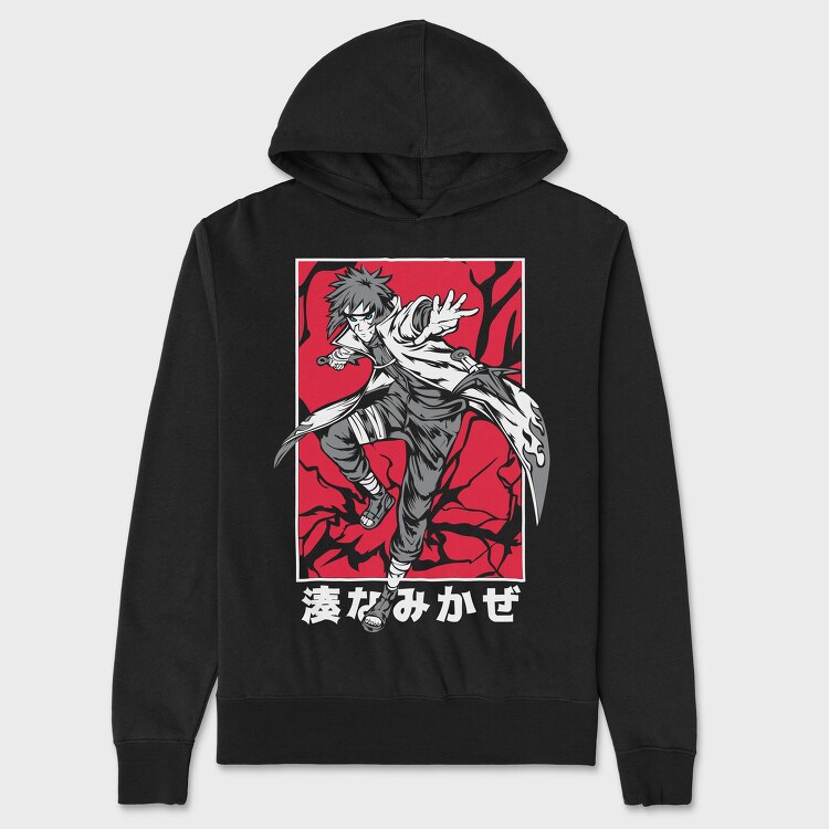 Red Rage, Hanorac Oversize Barbati (Unisex)