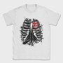 Ribs Heart Tattoo, Tricou Barbati (Unisex)