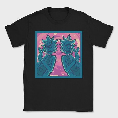 Rick And Morty Guns, Tricou Barbati (Unisex)