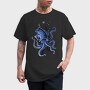 Octopus Splash, Tricou Barbati (Unisex)