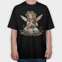 Fairy Ornament Garden, Tricou Oversize Barbati (Unisex)