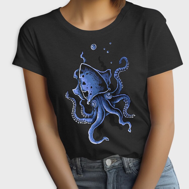 Octopus Splash, Tricou Femei