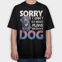 Colorful Dog Paw, Tricou Oversize Barbati (Unisex)