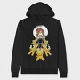 Santa Sleigh Reindeer, Hanorac Oversize Barbati (Unisex)