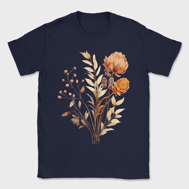 Fall Floral Nest, Tricou Barbati (Unisex)