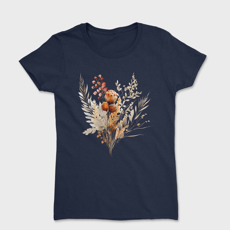 Fall Floral Serenity, Tricou Femei