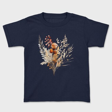 Fall Floral Serenity, Tricou Copii