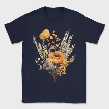 Fall Floral Symphony, Tricou Barbati (Unisex)