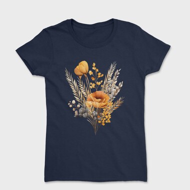 Fall Floral Symphony, Tricou Femei
