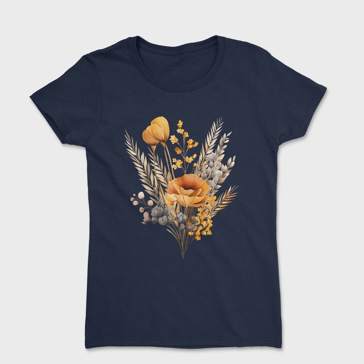 Fall Floral Symphony, Tricou Femei