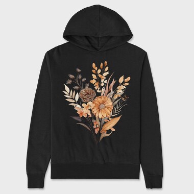 Fall Foliage Bouquet, Hanorac Oversize Barbati (Unisex)