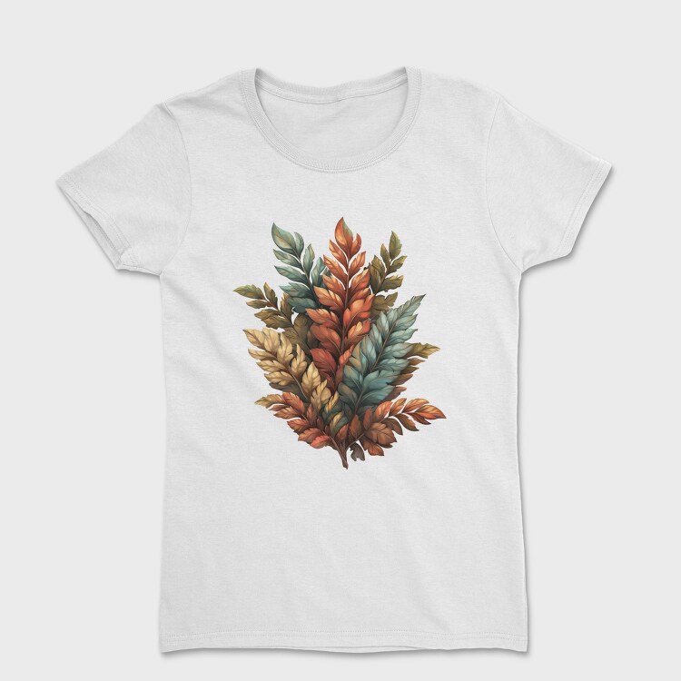Fall Leaves Bouquet, Tricou Femei