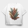 Fall Leaves Bouquet, Tricou Oversize Barbati (Unisex)