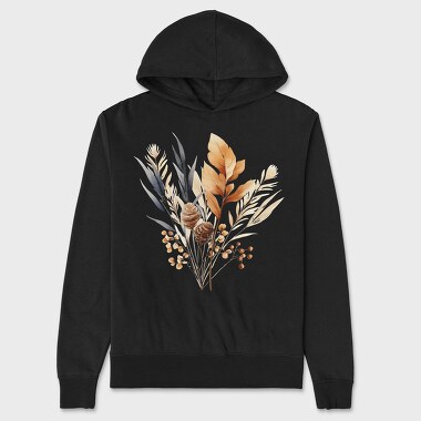 Fall Leaves Harmony, Hanorac Oversize Barbati (Unisex)