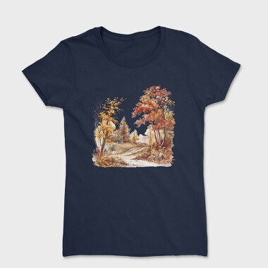 Fall Pathway Forest, Tricou Femei