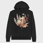Fall Wild Bouquet, Hanorac Oversize Barbati (Unisex)