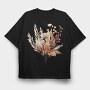 Fall Wild Bouquet, Tricou Oversize Barbati (Unisex)