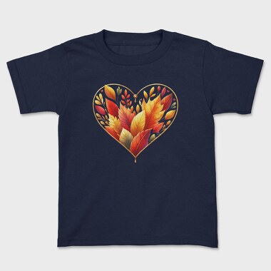 Fallen Leaves Heart, Tricou Copii