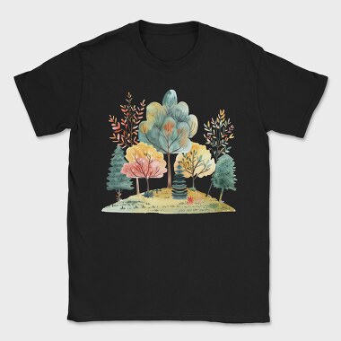 Fallen Leaves Symphony, Tricou Barbati (Unisex)