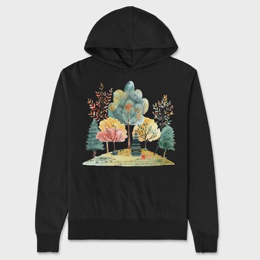 Fallen Leaves Symphony, Hanorac Oversize Barbati (Unisex)