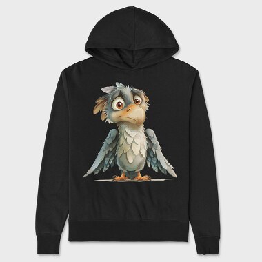 Fantasy Eagle Garden, Hanorac Oversize Barbati (Unisex)