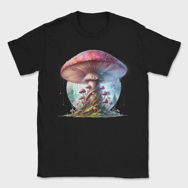 Fantasy Fungus Glow, Tricou Barbati (Unisex)