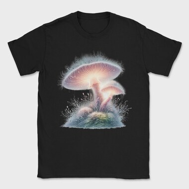 Fantasy Mushroom Glow, Tricou Barbati (Unisex)