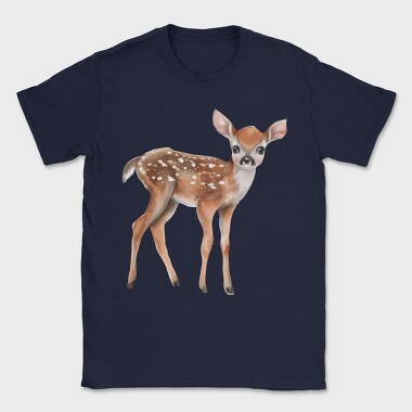 Fawn Face Baby Deer, Tricou Barbati (Unisex)