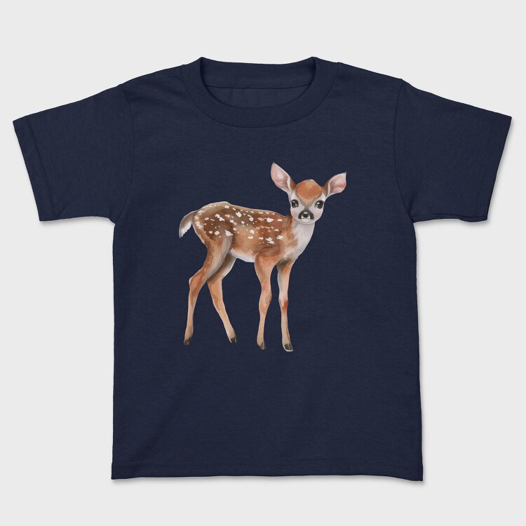 Fawn Face Baby Deer, Tricou Copii