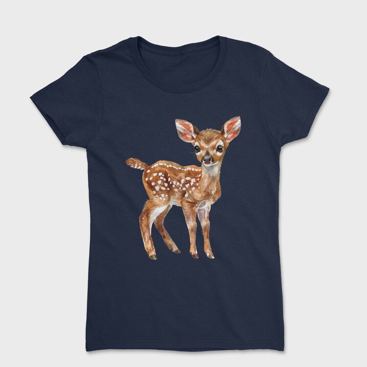 Fawn Forest Friend, Tricou Femei