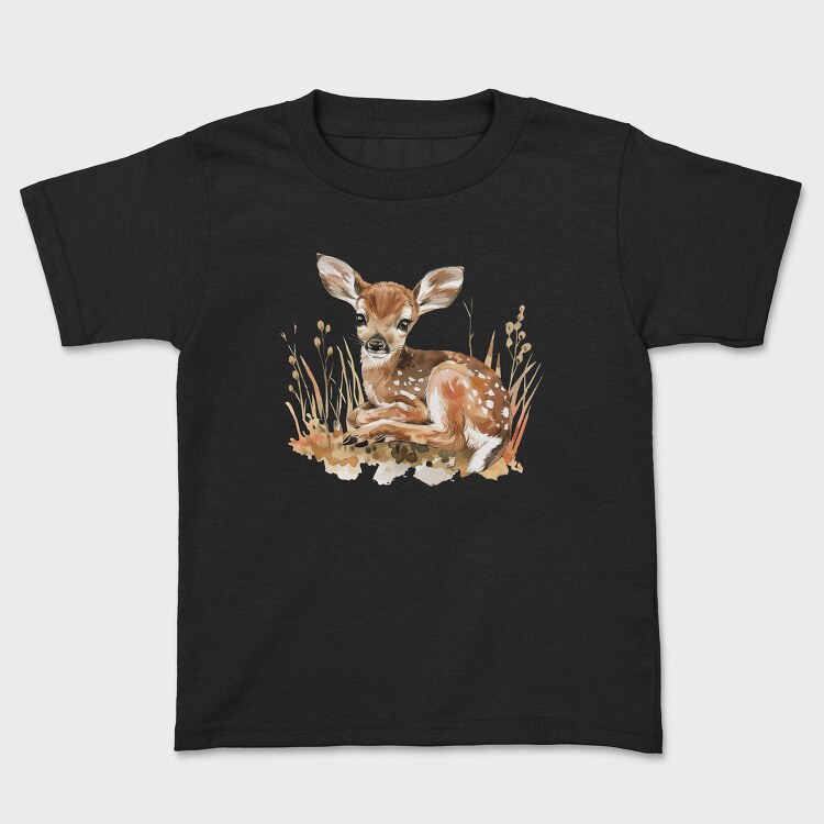 Fawn In Grass, Tricou Copii