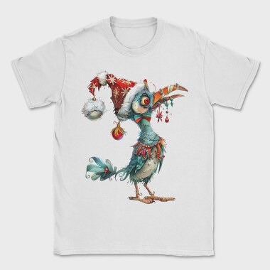 Feathery Christmas Belle, Tricou Barbati (Unisex)
