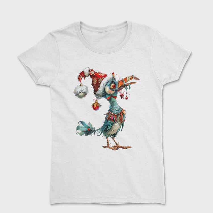 Feathery Christmas Belle, Tricou Femei