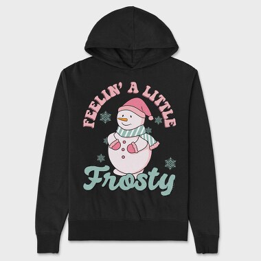 Feelin A Little Frosty, Hanorac Oversize Barbati (Unisex)