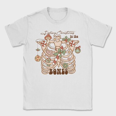 Feeling Christmas In The Bones, Tricou Barbati (Unisex)