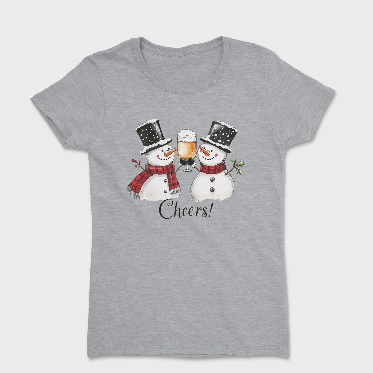 Festive Drink Toast, Tricou Femei