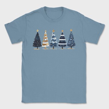 Festive Peaks Serenity, Tricou Barbati (Unisex)