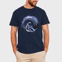 Astronaut Wave Surf, Tricou Barbati (Unisex)