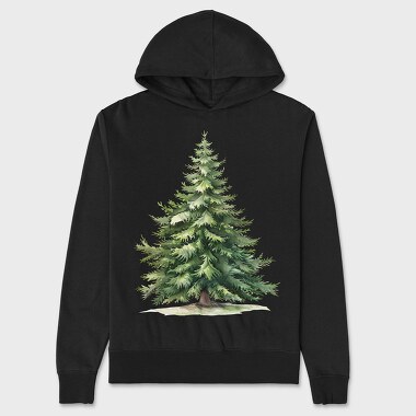 Fir Tree Art, Hanorac Oversize Barbati (Unisex)