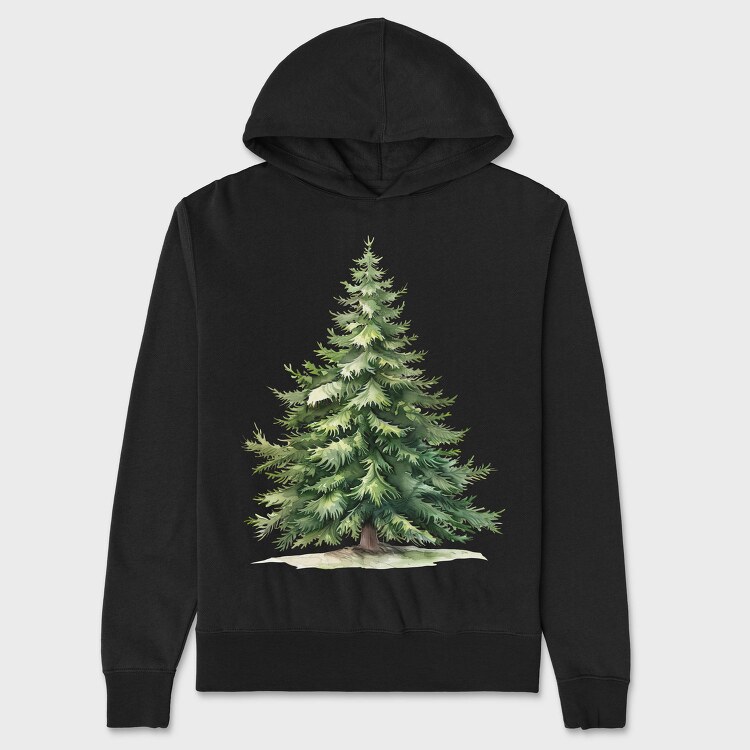 Fir Tree Art, Hanorac Oversize Barbati (Unisex)