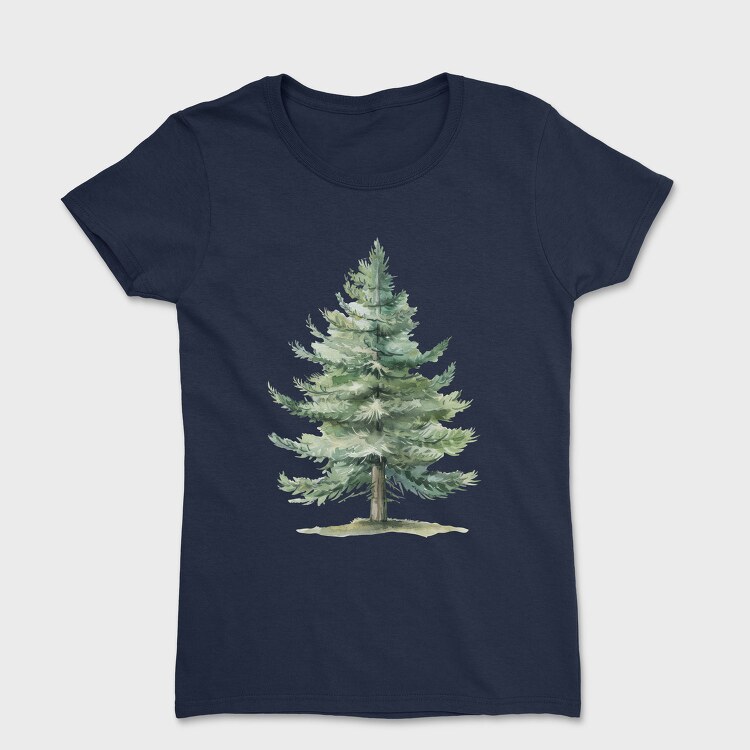 Fir Tree Clipping, Tricou Femei