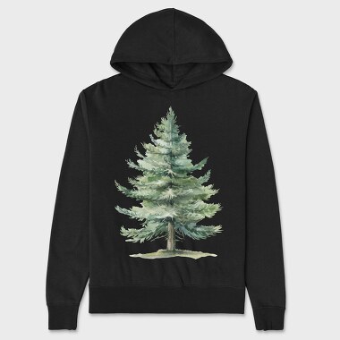 Fir Tree Clipping, Hanorac Oversize Barbati (Unisex)