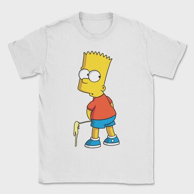 Simpsons Bart, Tricou Barbati (Unisex)