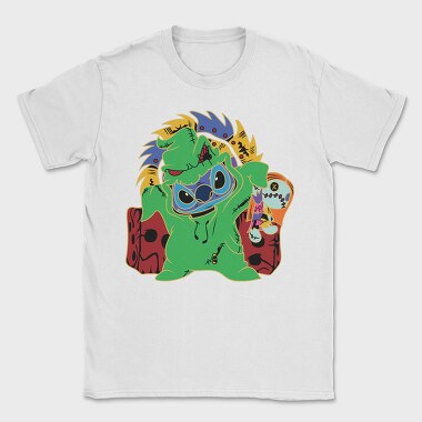 Skeleton Monster Feast, Tricou Barbati (Unisex)